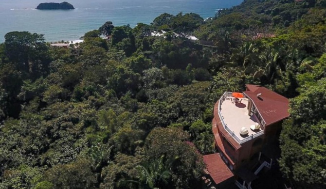 Casa Castillo, 3 or 6 Bdr, Manuel Antonio, Ocean view